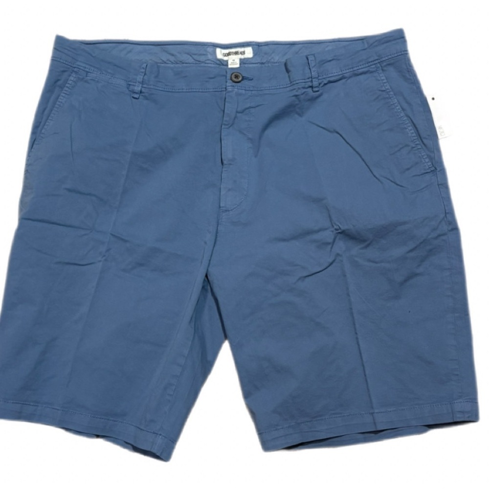 Goodthreads Men’s Blue Stretch Chino Shorts Brand New NIP Size 42